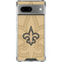 NFL New Orleans Saints Double Vision Google Pixel 8a Clear Case
